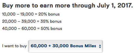 Alaska miles 50% bonus