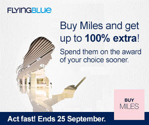FlyingBlue 100% bonus 