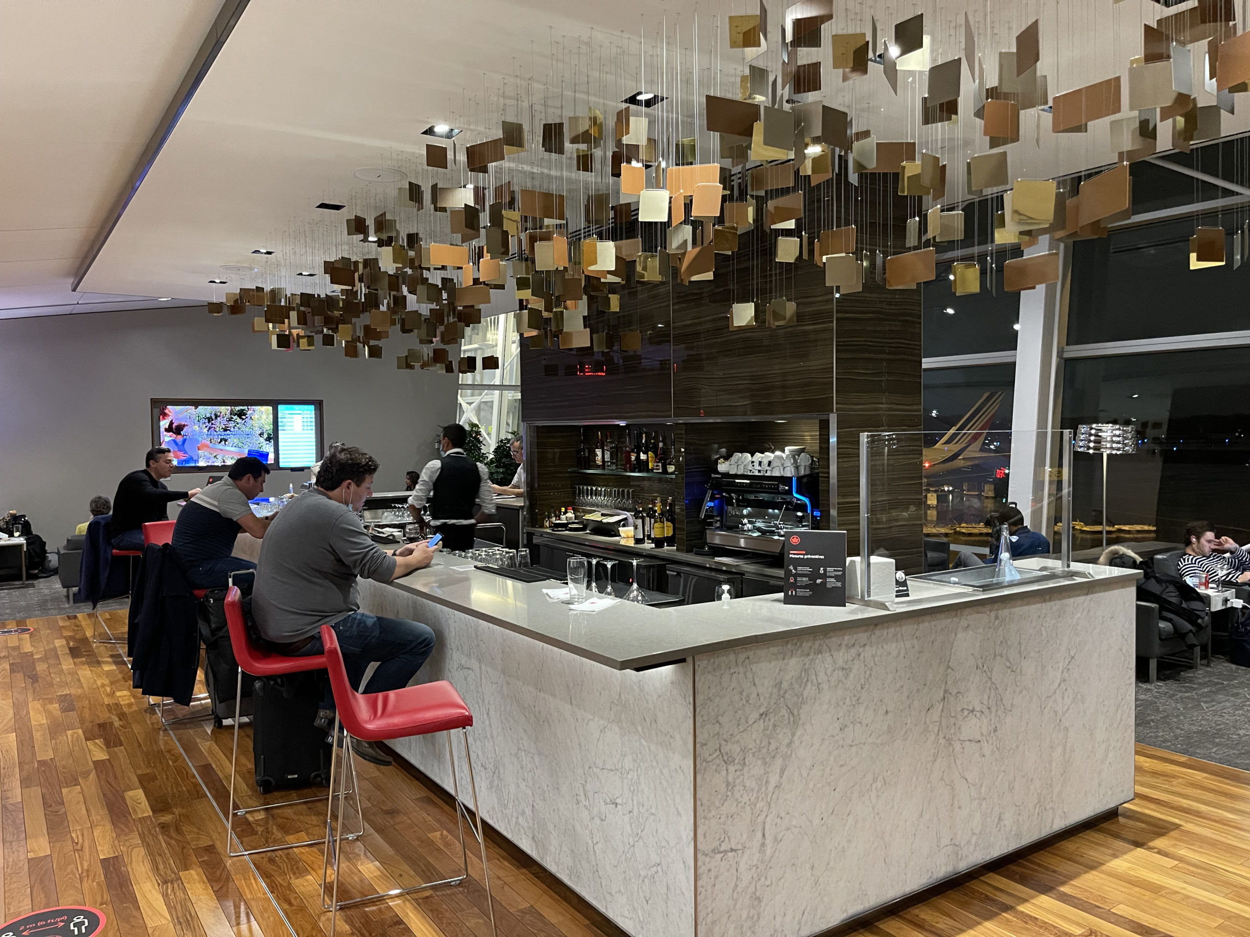 Air Canada Maple Leaf Lounge Montreal