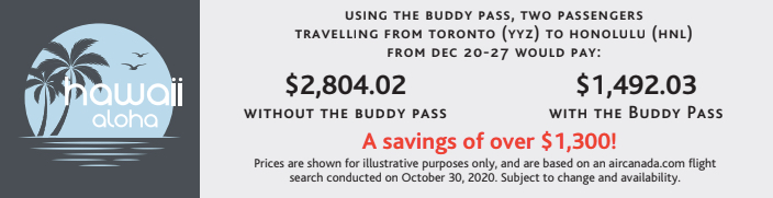 Air Canada Buddy Pass