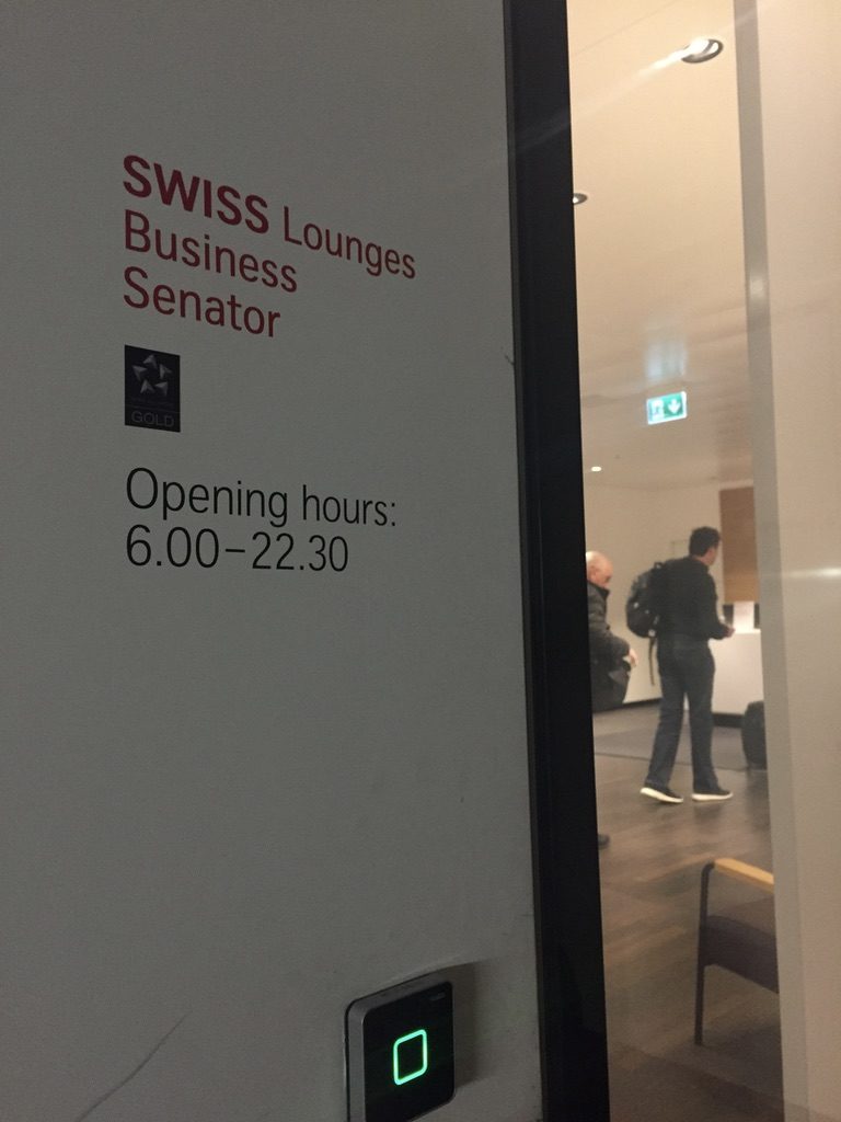 Swiss Business lounge Zurich