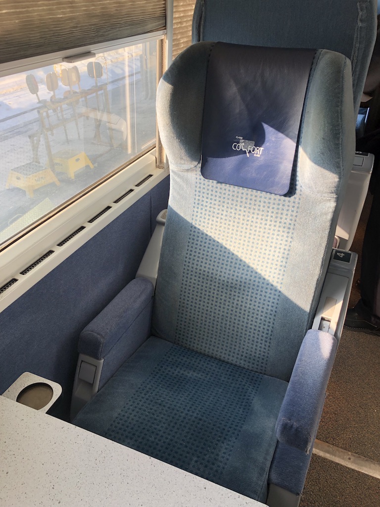 VIA Rail Comfort Class Review