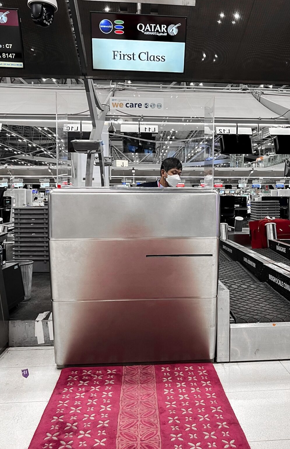 First Class Bling Trip Report: Qatar Airways First Class - Points Miles and Bling