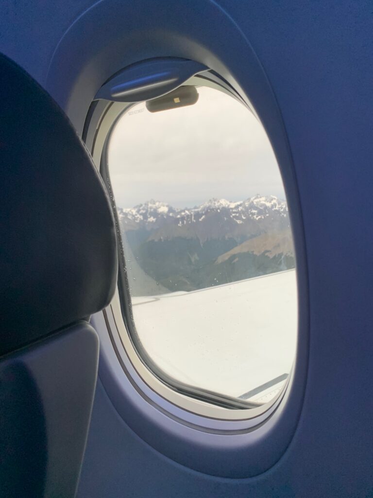 Ushuaia Mountain View from Flight