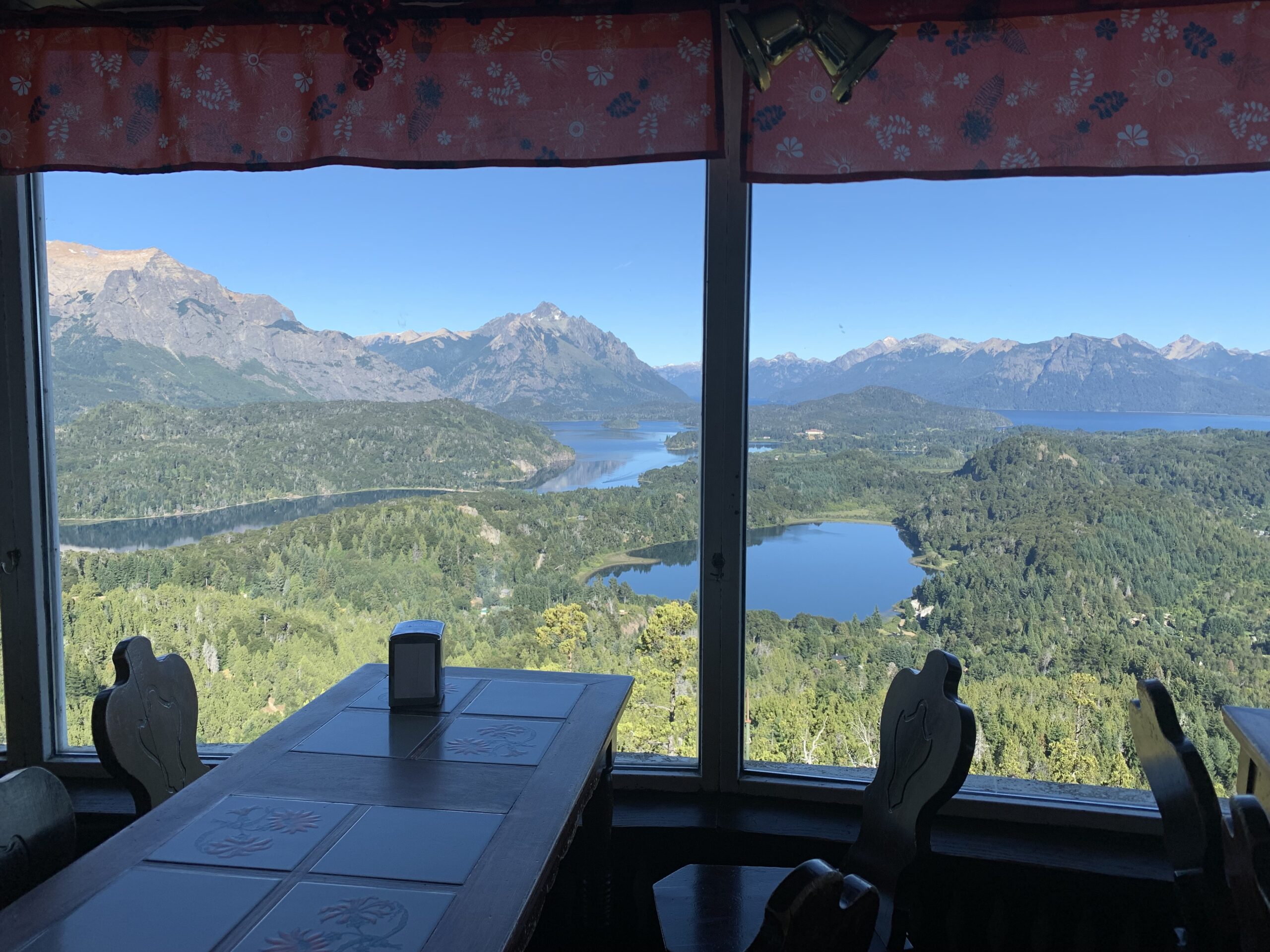 Restaurant with a View - Bariloche, Argentina