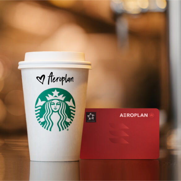 Aeroplan reduces points required for Starbucks redemptions Points