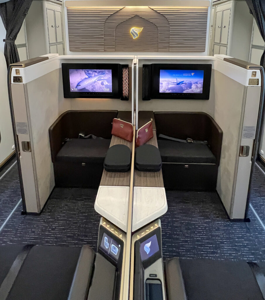 First Class Bling Trip Report: Oman Air First Class - Points Miles and Bling