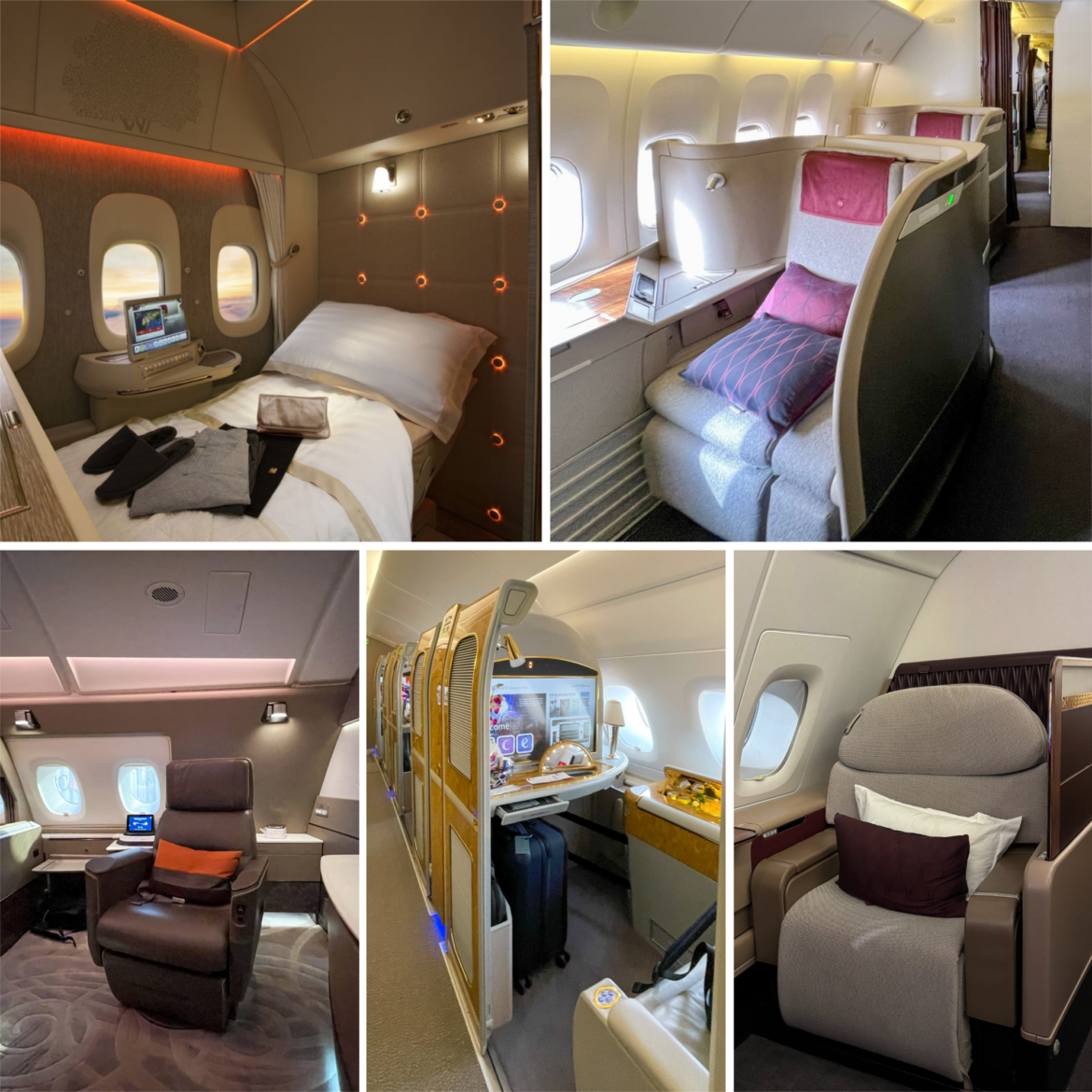 a collage of a plane