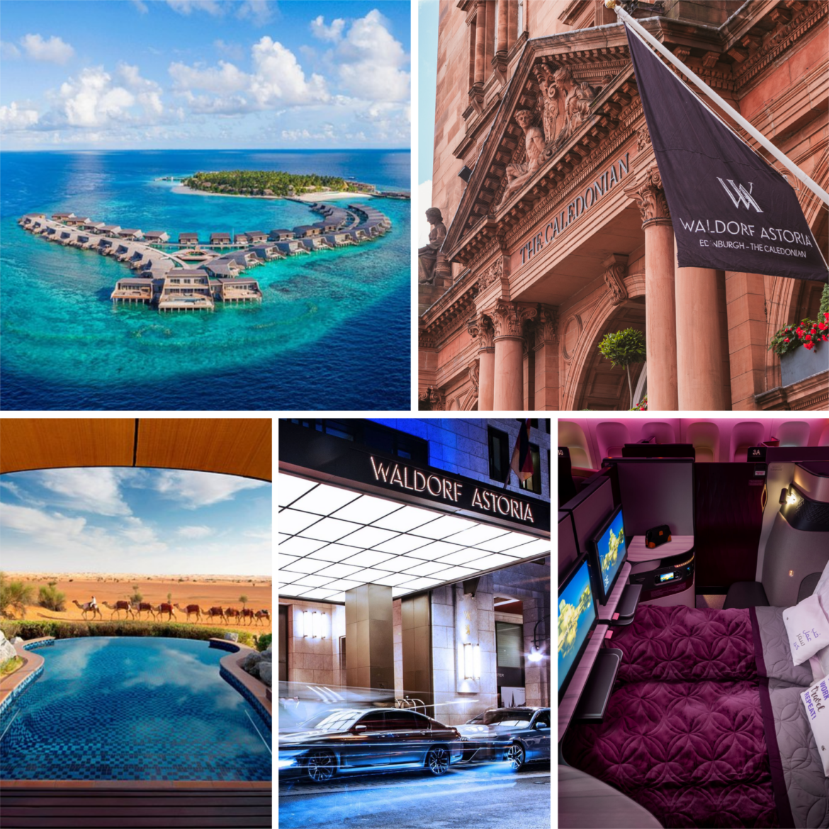 Blank 5 Grids Collage (3) a collage of different images of a hotel