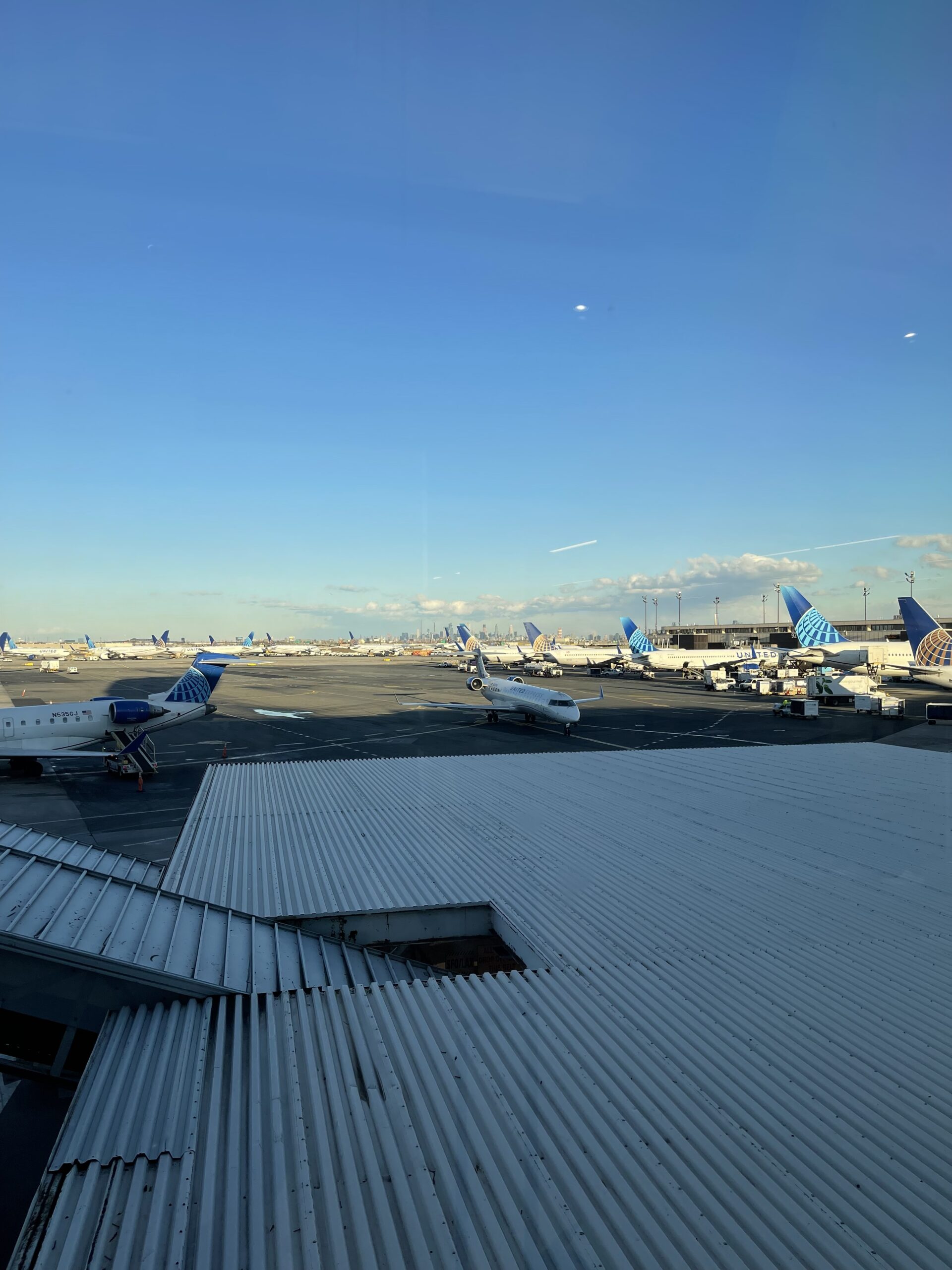 airplanes on the tarmac