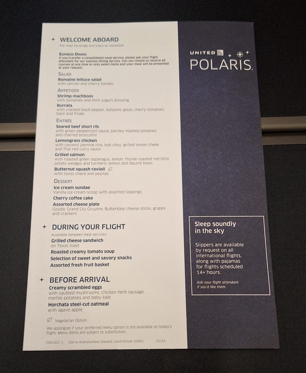 Review: United Polaris Business Class SFO to BNE - Points Miles and Bling