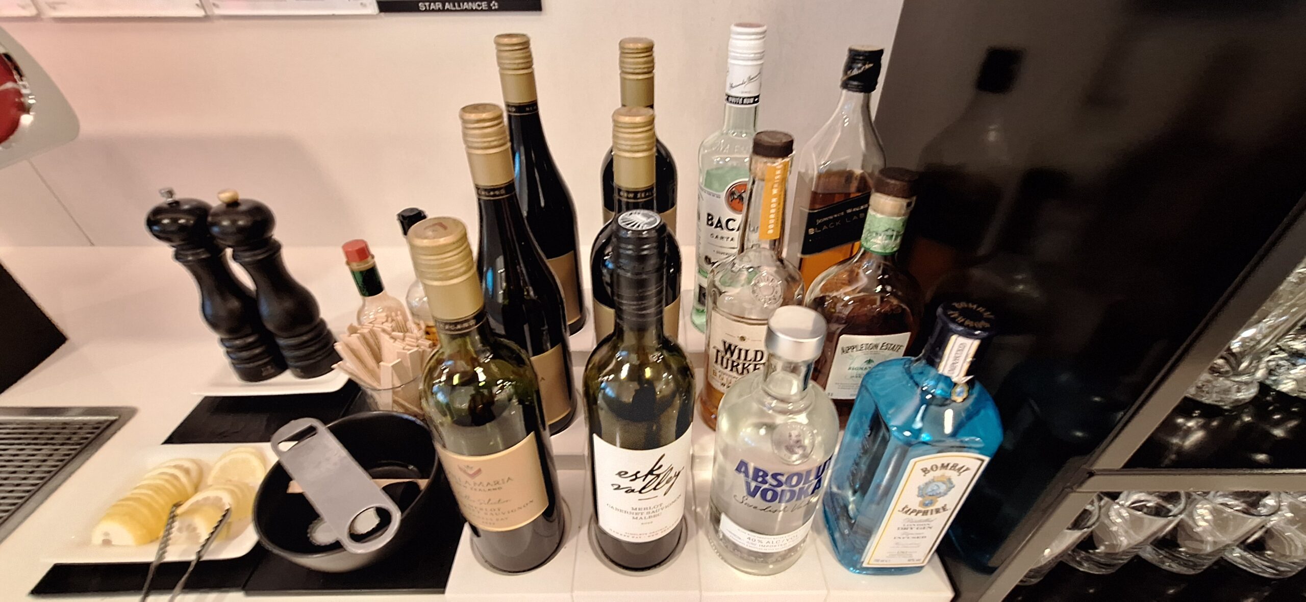 a group of bottles of alcohol