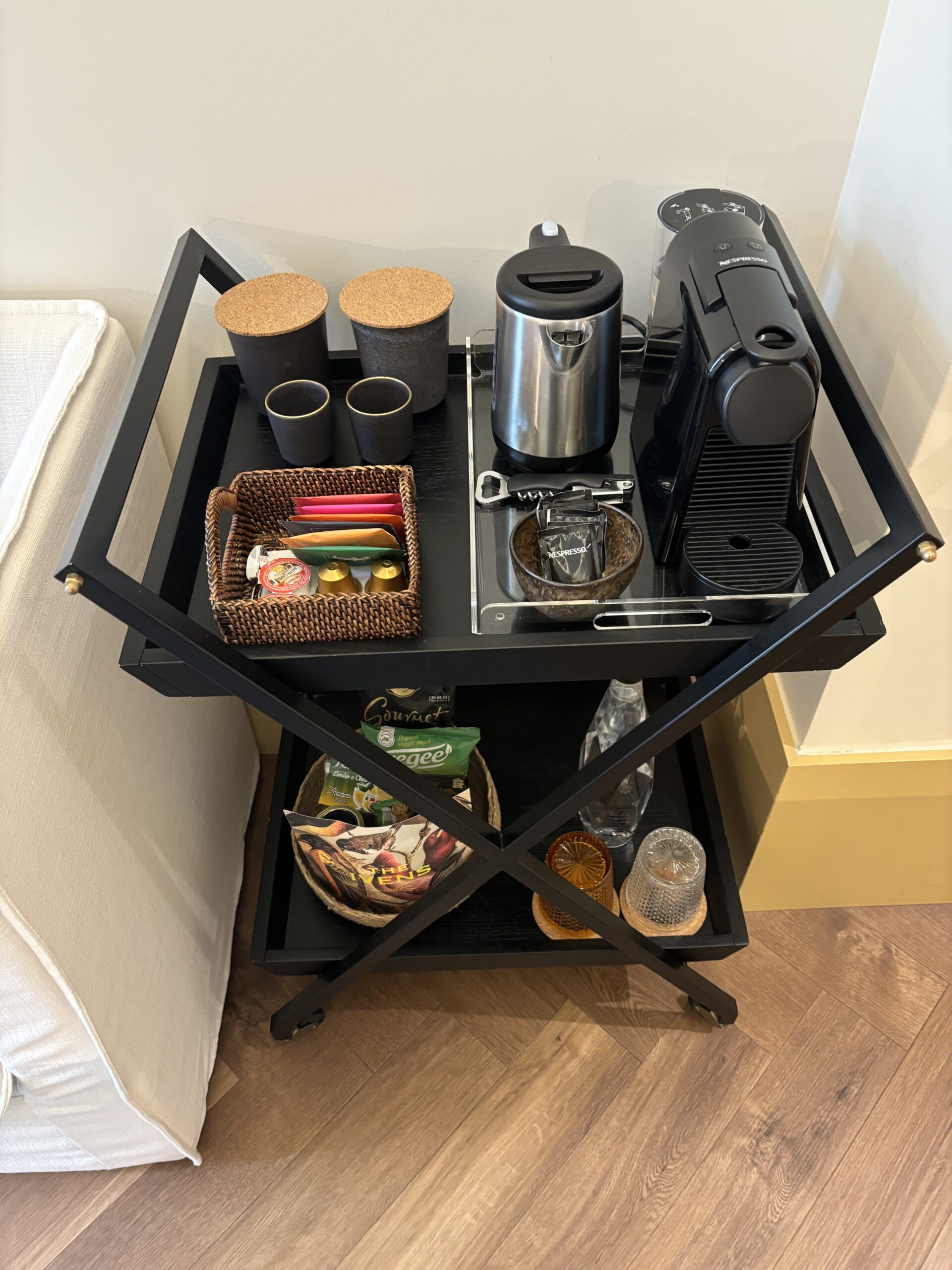 Caffeine cart