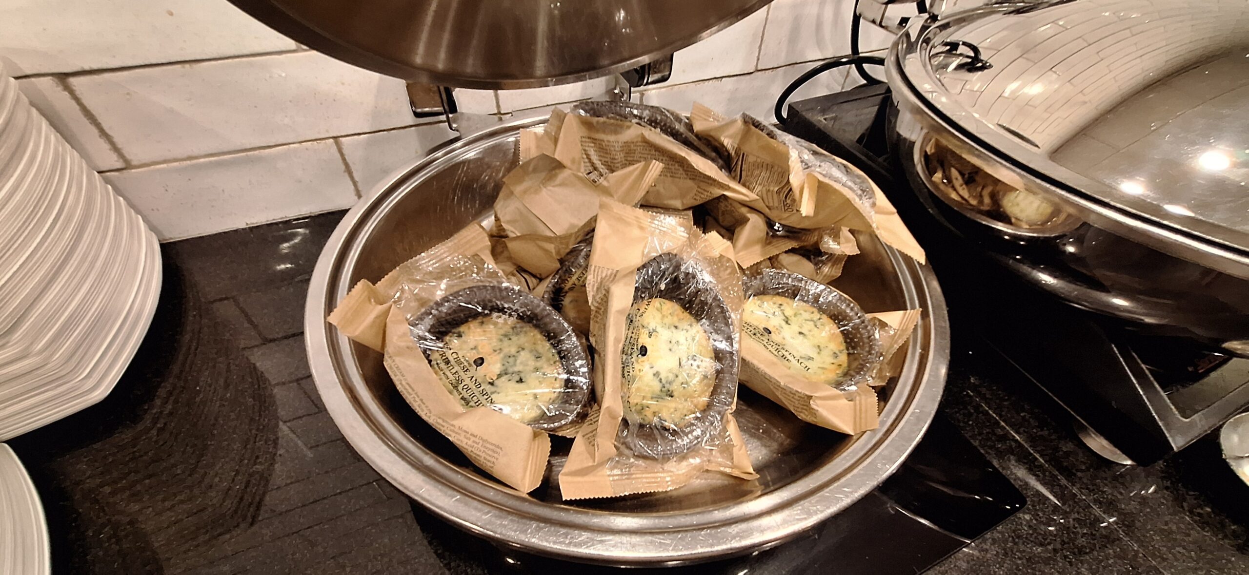 food in a bowl on a stove