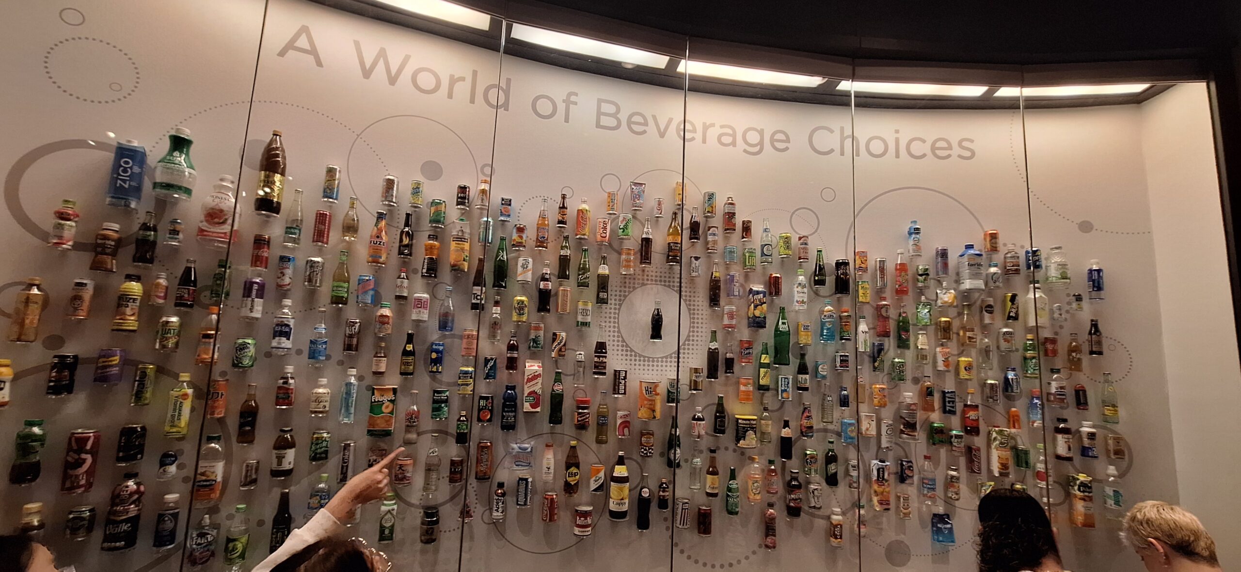 a group of bottles on a wall