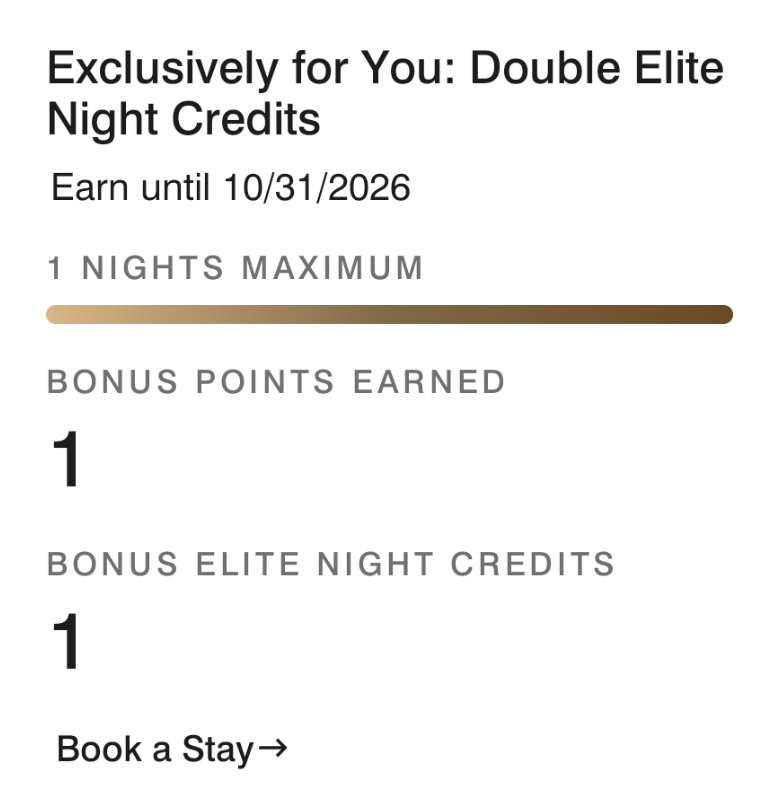 Marriott Bonvoy promo