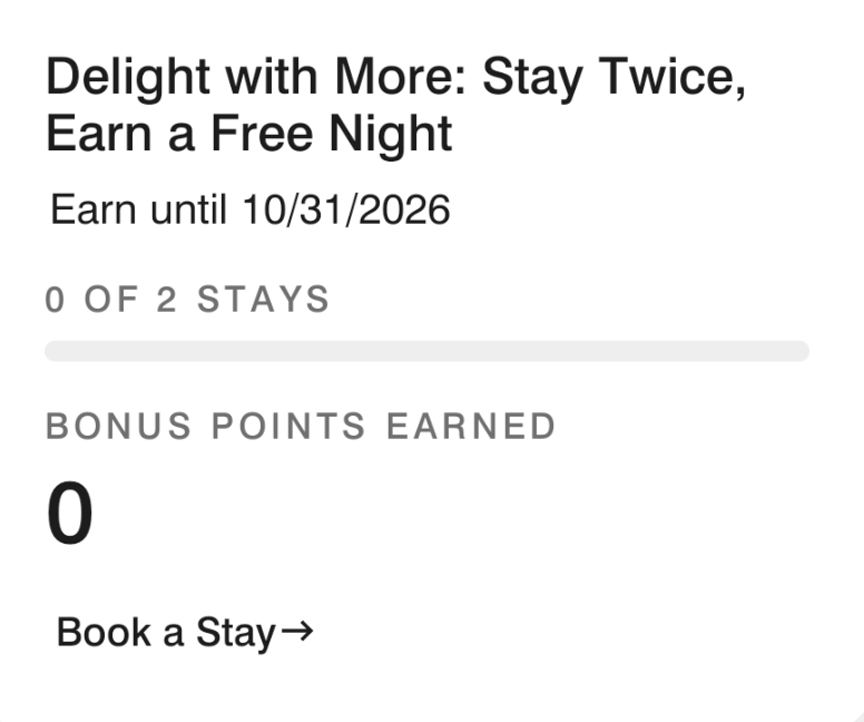 Marriott Bonvoy promo