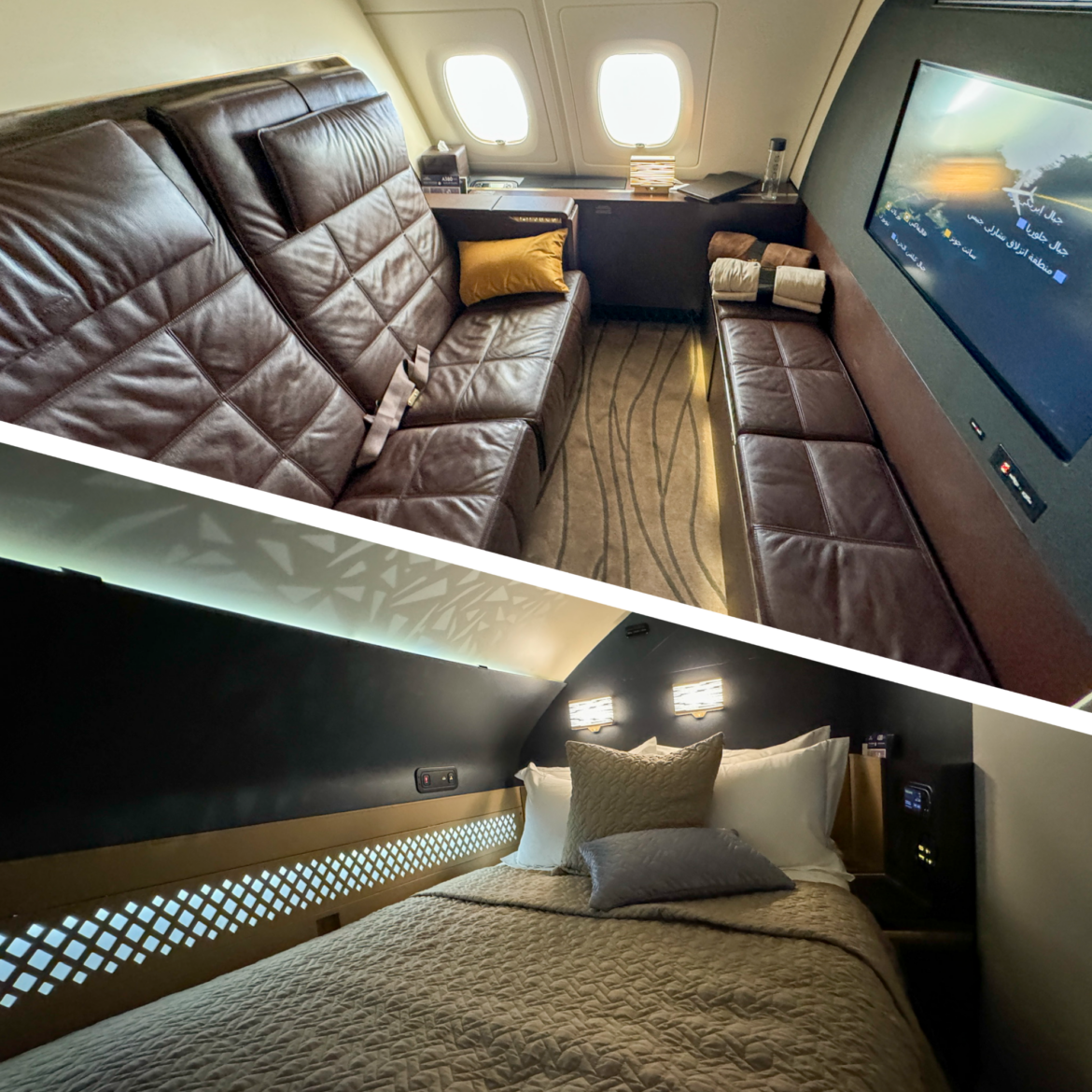 Blank Collage Template (3) a room with a bed and a television