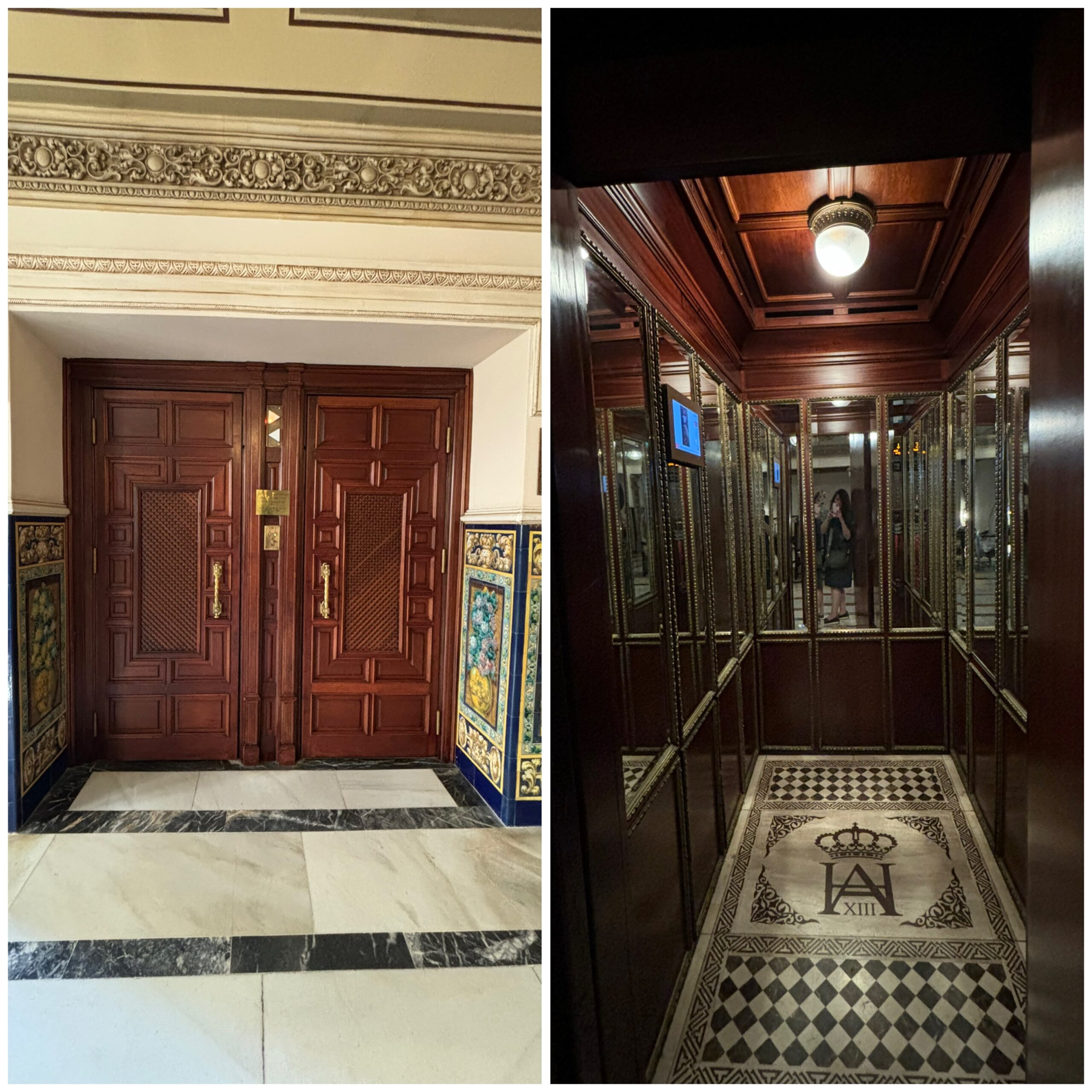 Exterior and interior elevator