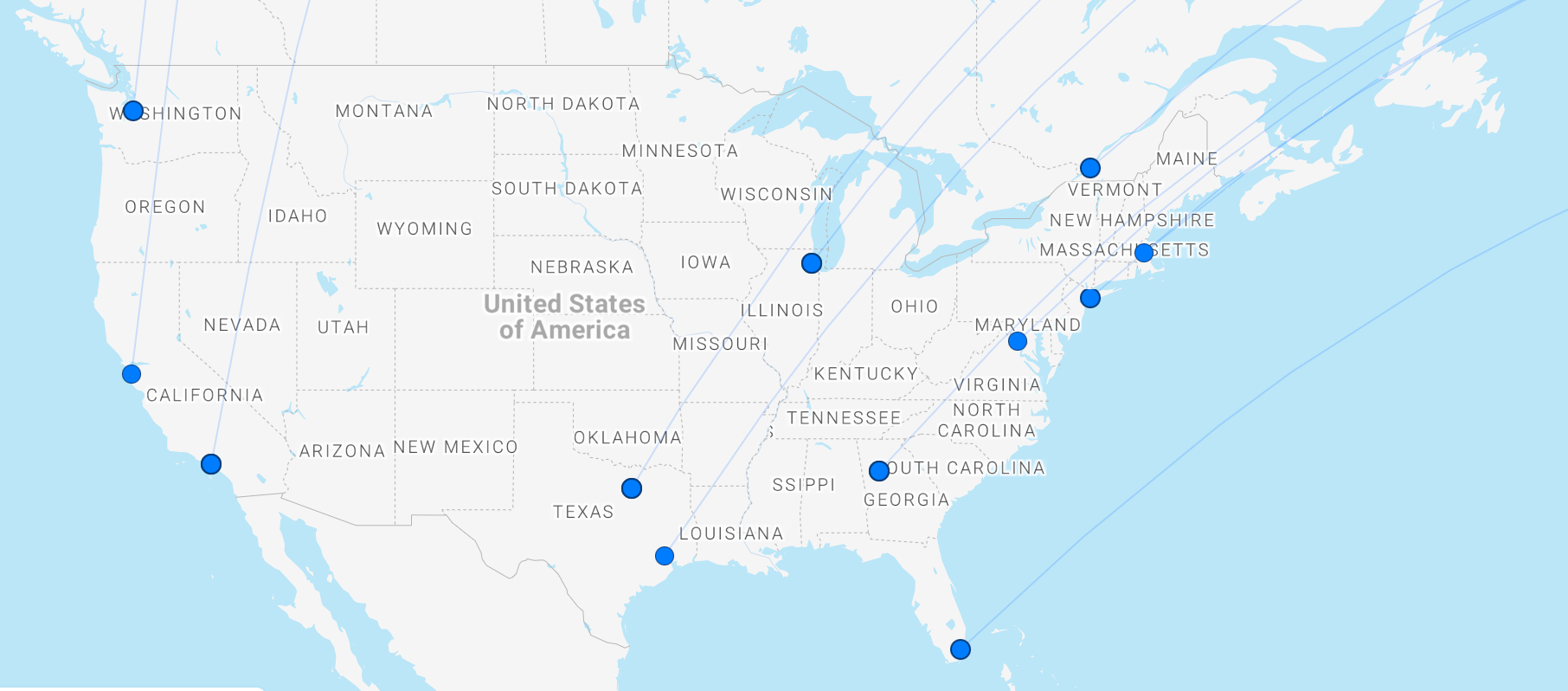 a map of the united states