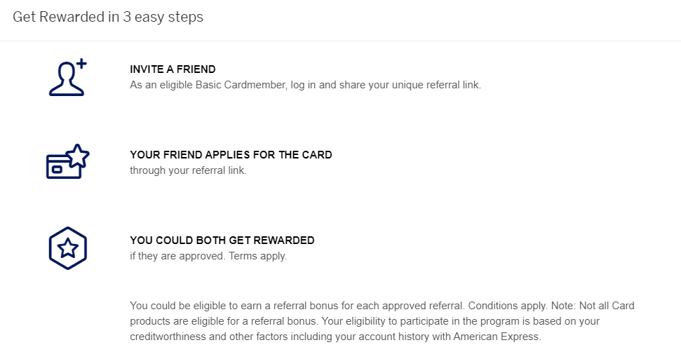 a screenshot of a referral program