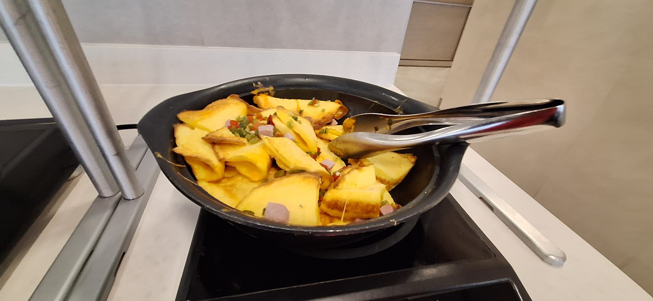 a bowl of food on a stove