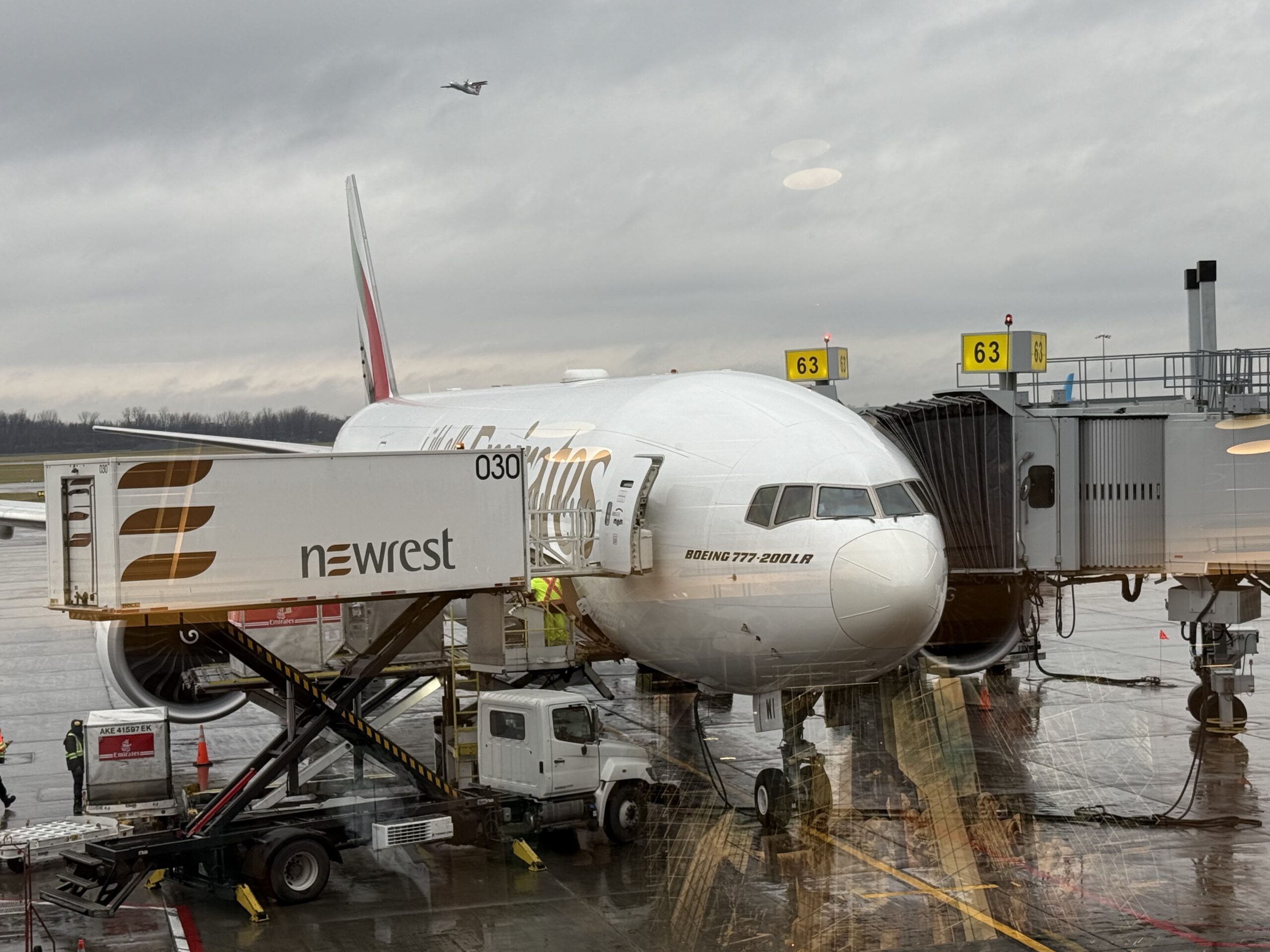 a plane on the tarmac