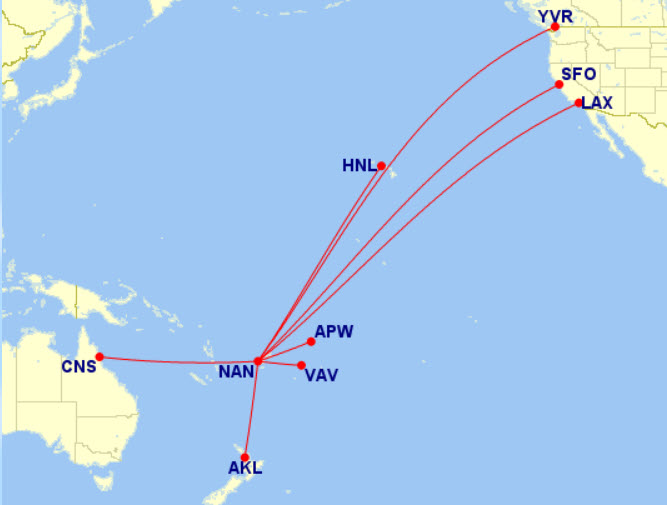 a map of the world with red lines