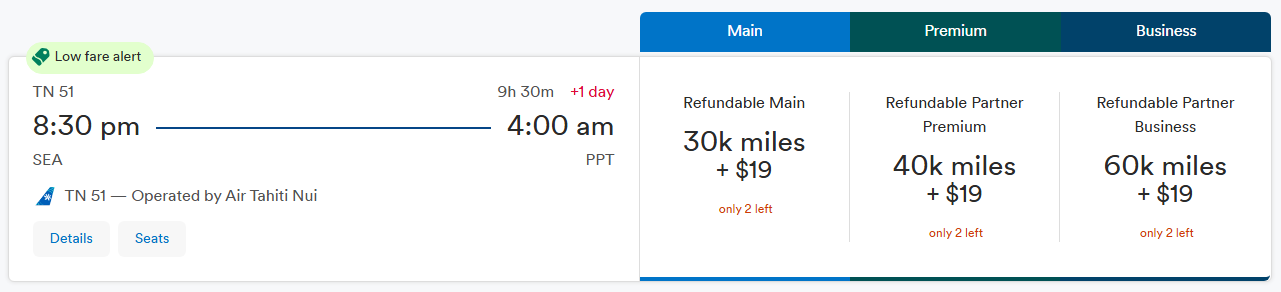 Alaska Mileage Plan