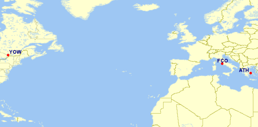 a map of the world