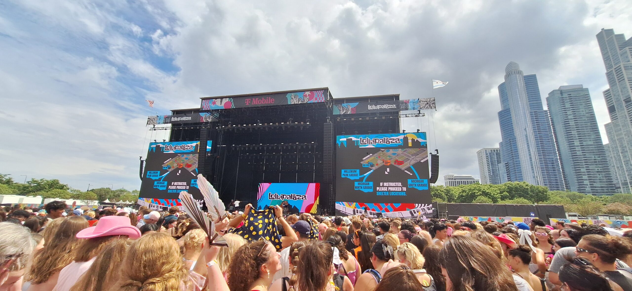 a large crowd of people at a concert