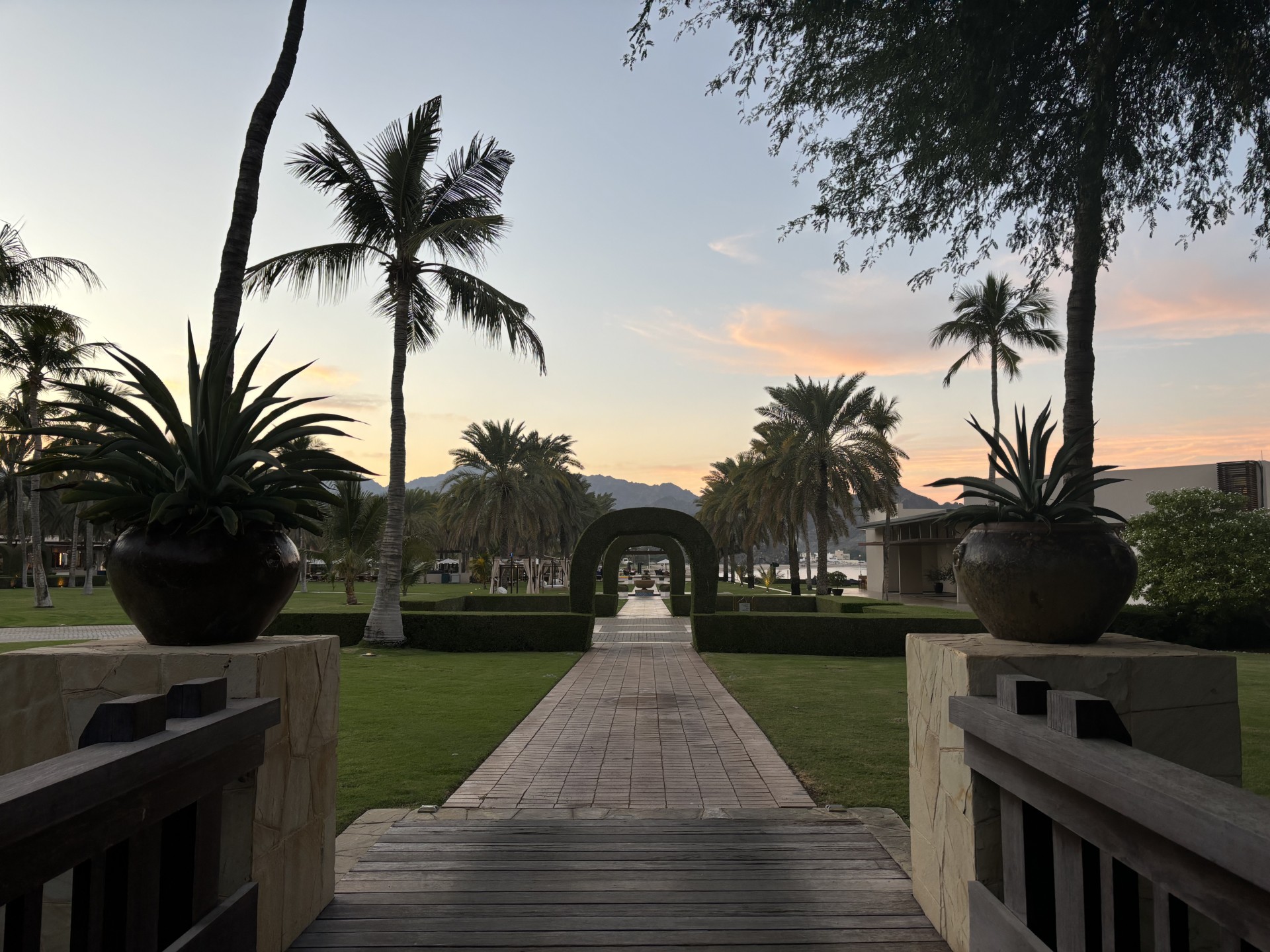 Resort Grounds leading to the Spa
