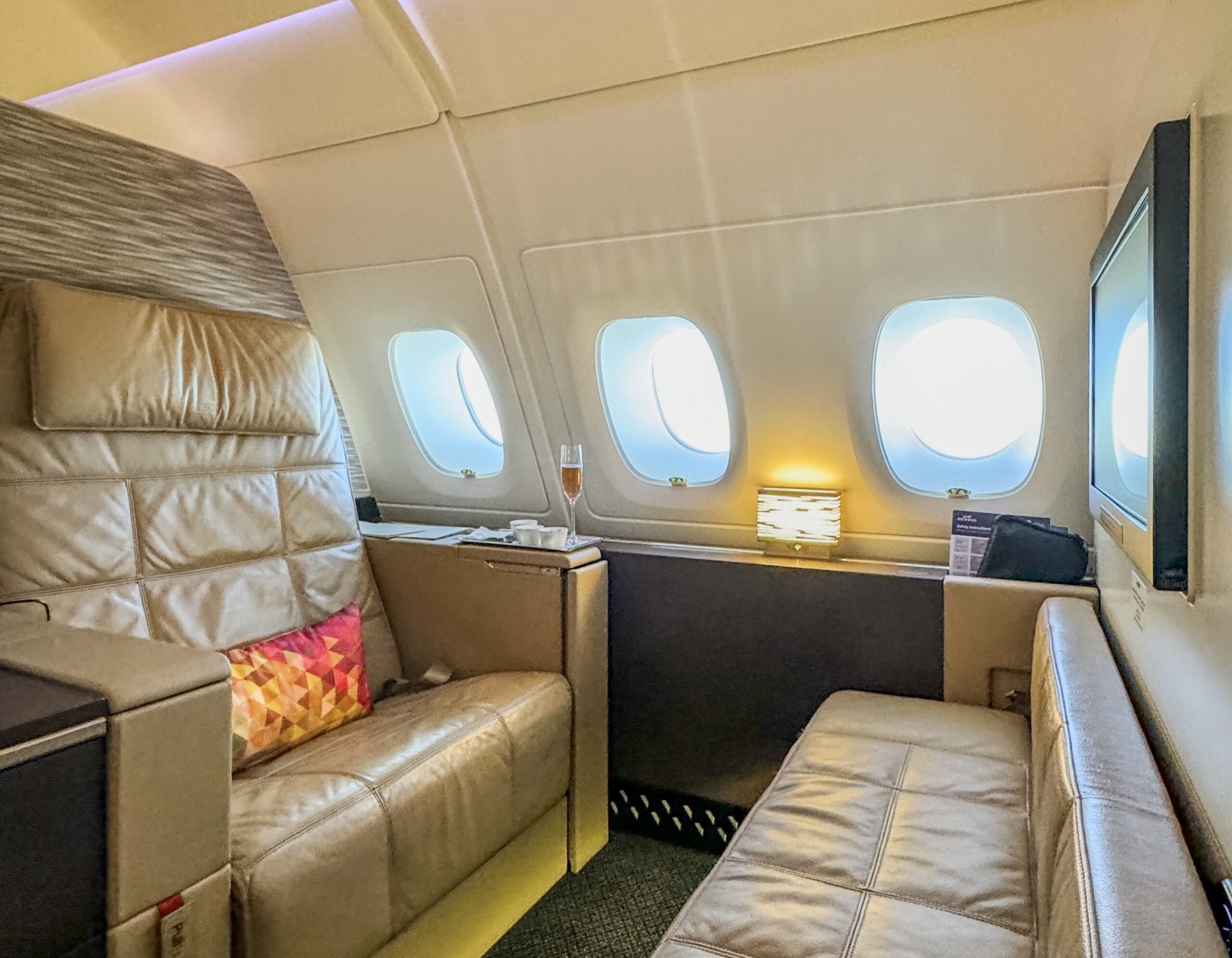 Etihad A380 First Class Apartment