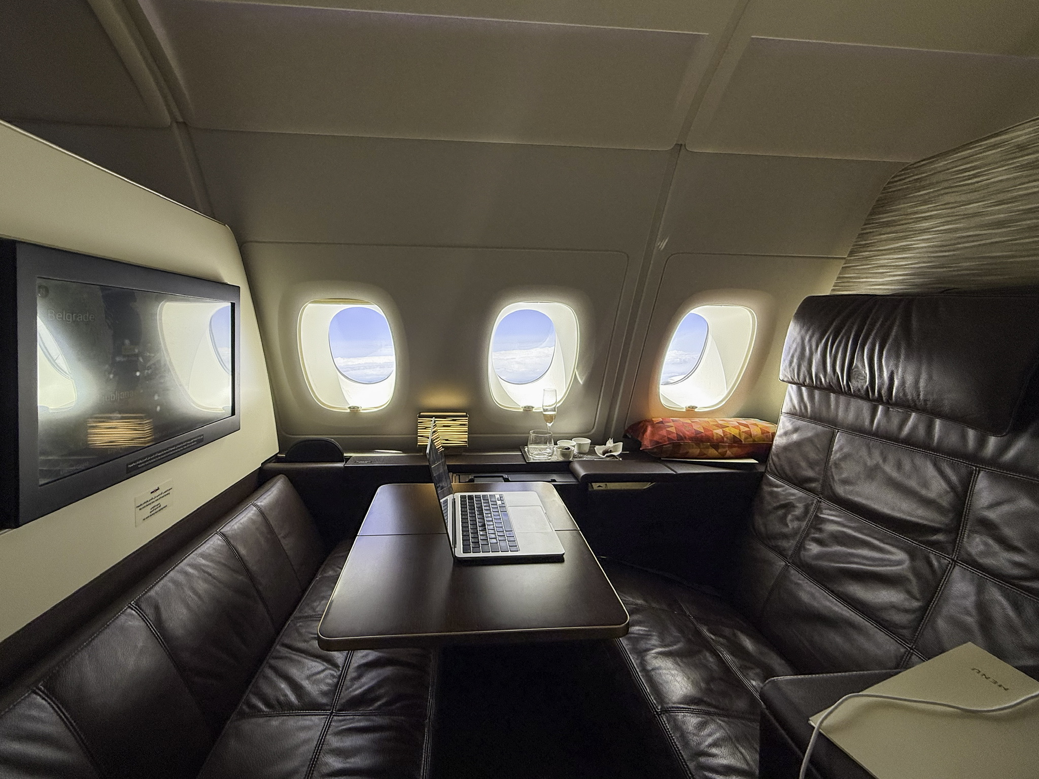 Etihad A380 First Class Apartment