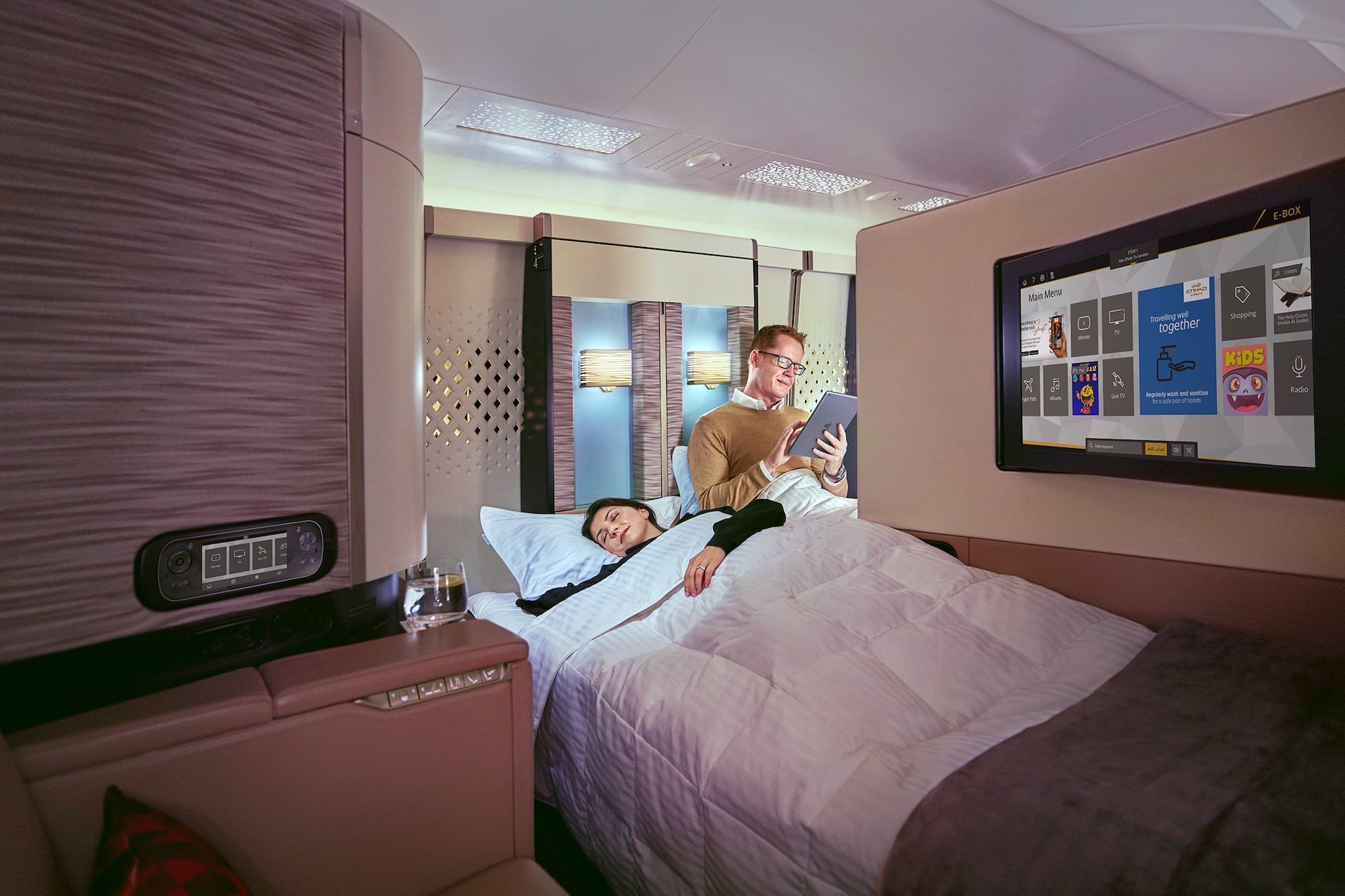 Etihad A380 First Class Apartment