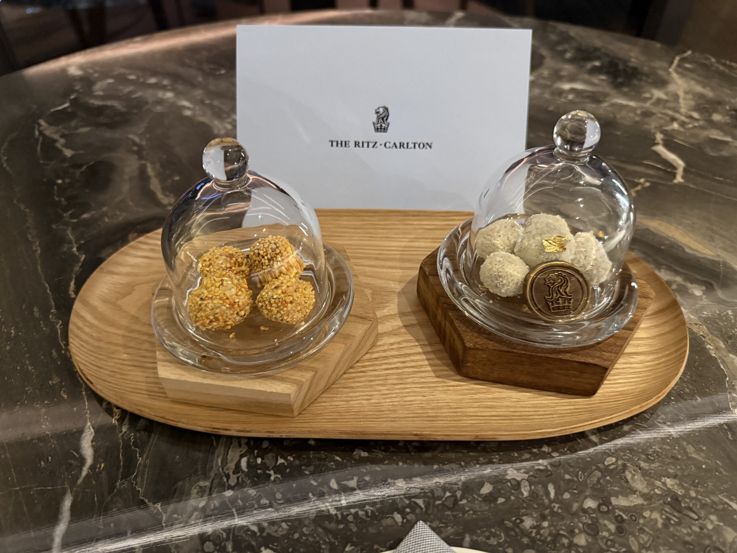 a glass containers with food inside