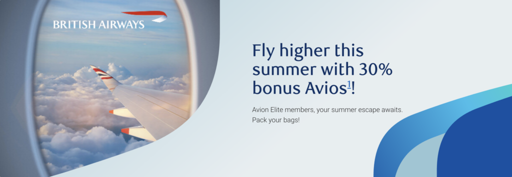 Avion Avios bonus