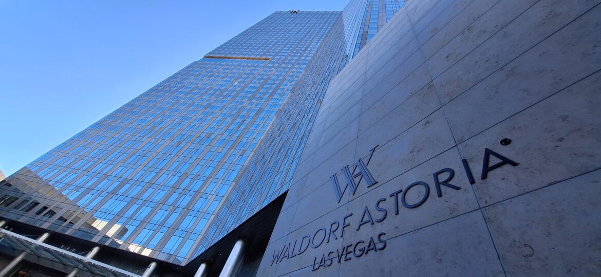 a tall building with a sign on it