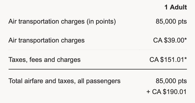 a screen shot of a white card