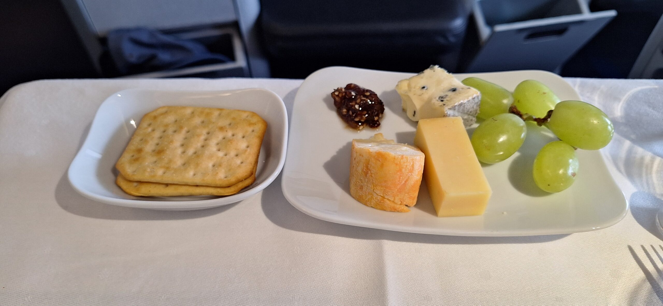 a plate of food on a table