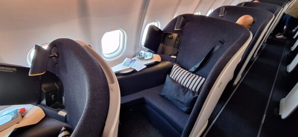 a seat on a plane