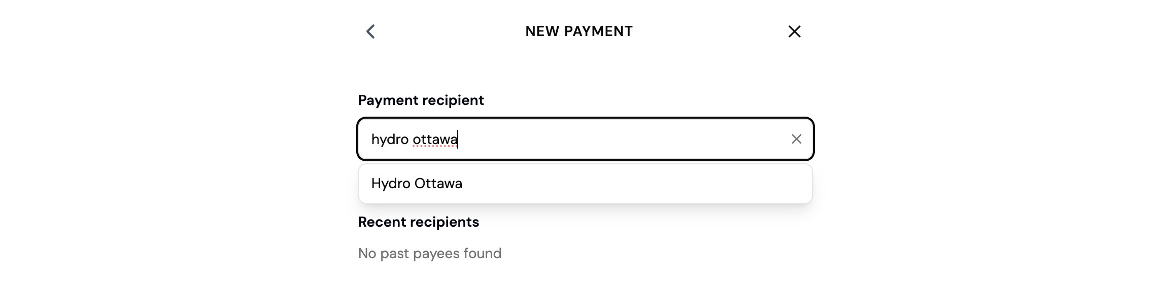 Paying Hydro Ottawa on Chexy