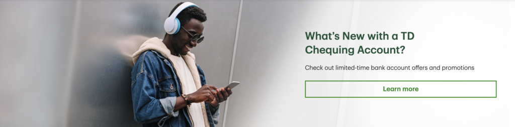TD bank account