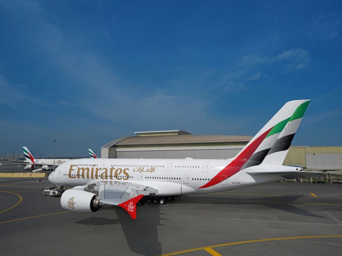 Emirates airplane