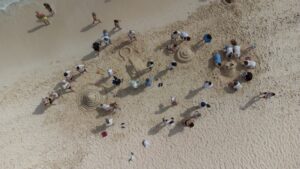 Review Viva Azteca Resort Mexico a group of people on a beach