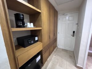 Review Viva Azteca Resort Mexico a room with a door and a microwave