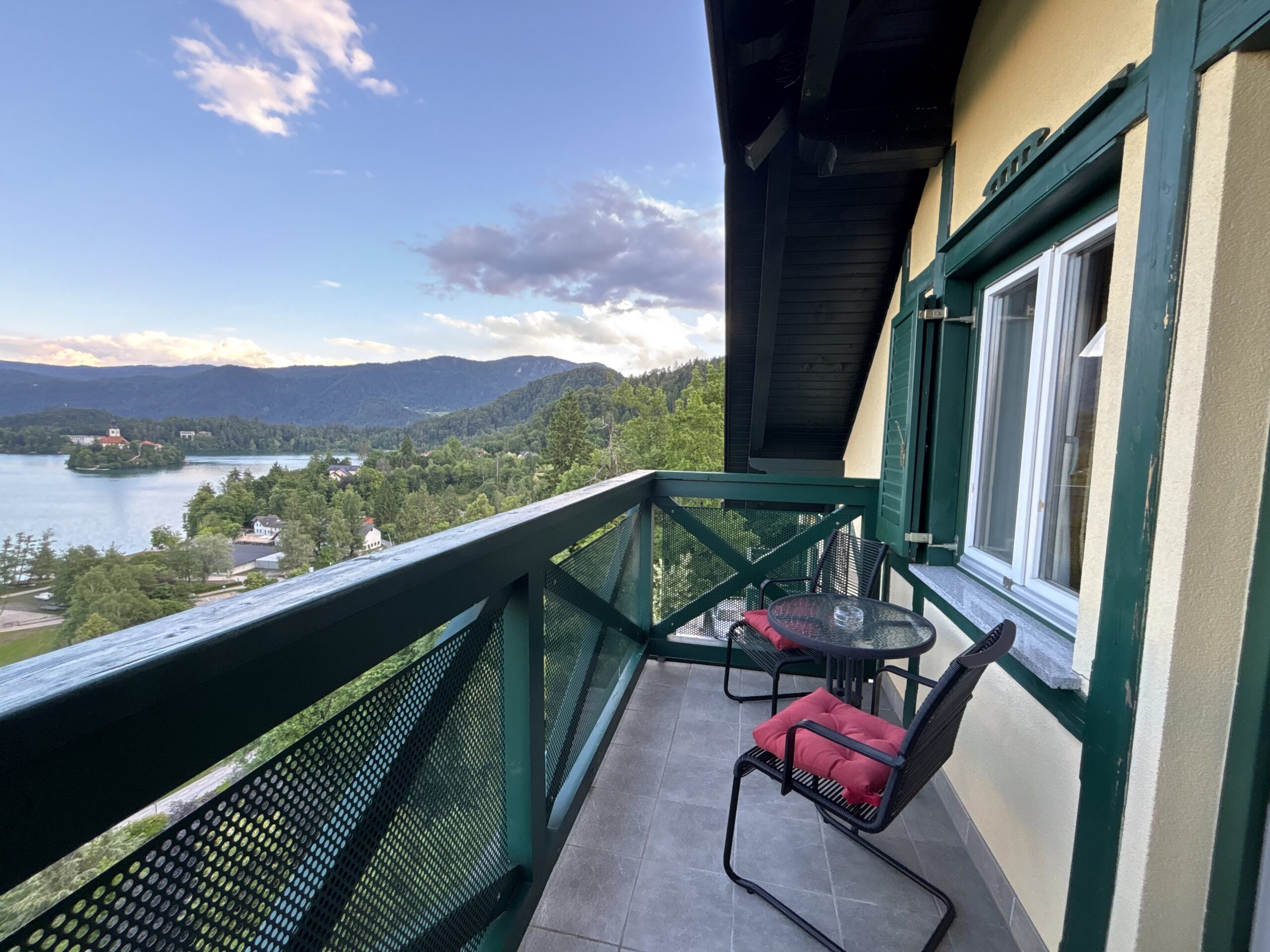 Where to stay in Lake Bled Room with a view