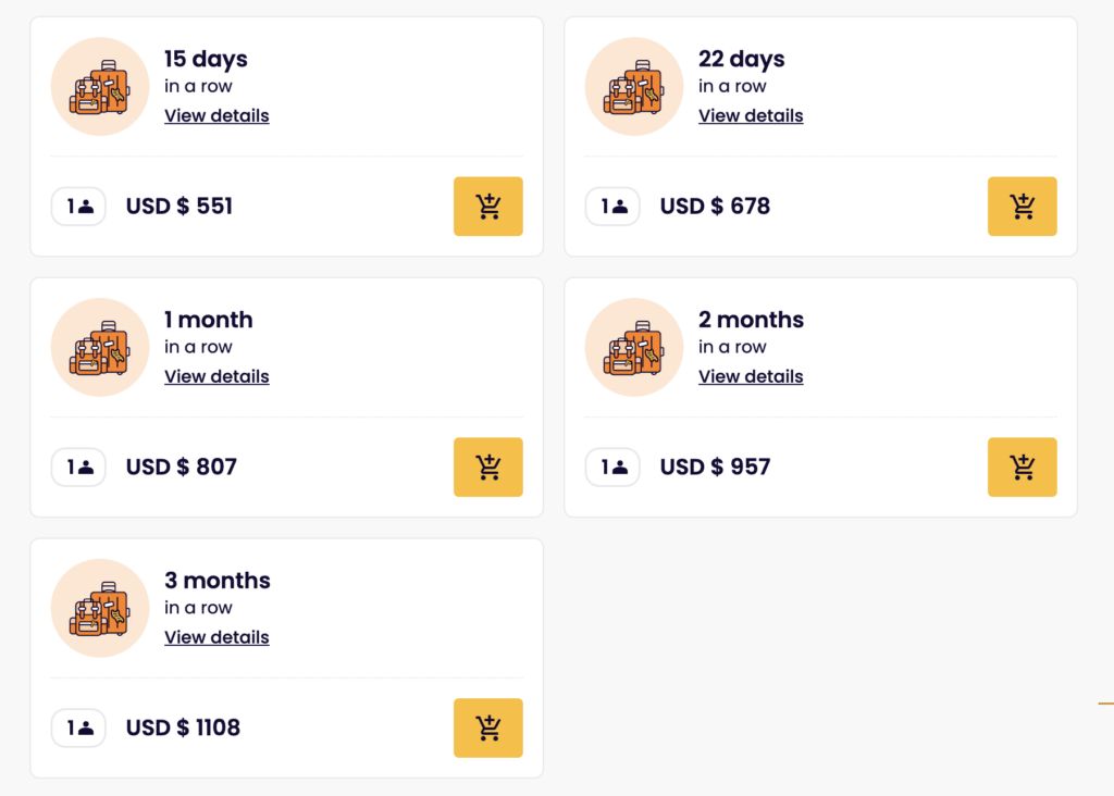 Eurail 1st class price