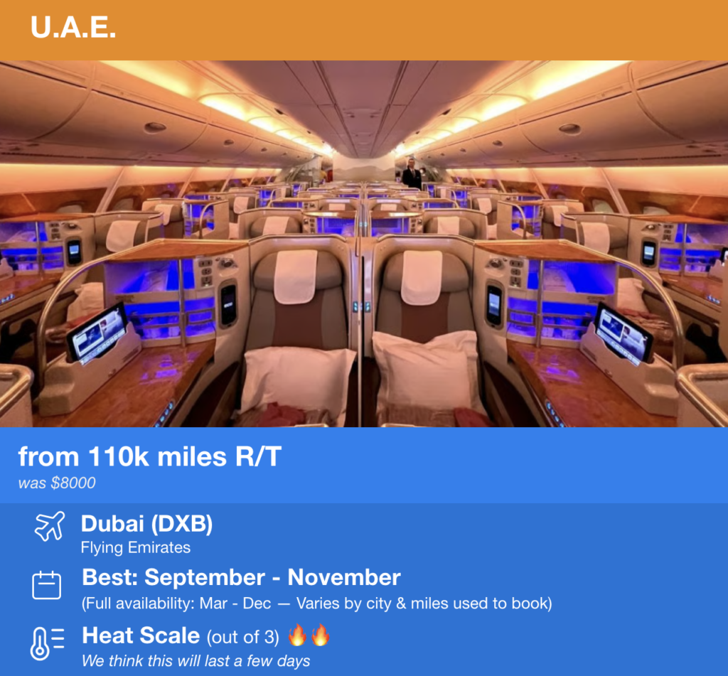 Thrifty Traveller email