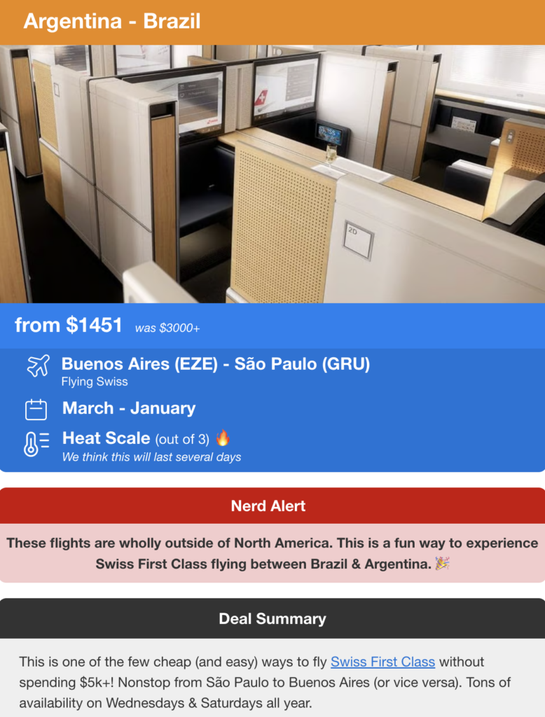 Thrifty Traveller cash alert